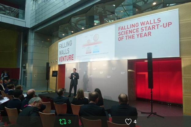 MTI selected to present at Falling Walls Venture in Berlin, Germany